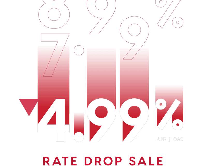 Rate Drop Sale