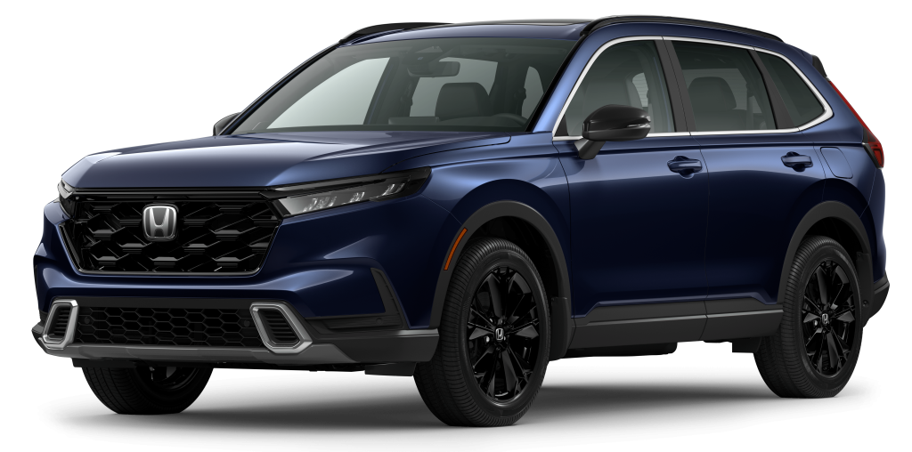 2025 Canyon River Blue Metallic Honda CR-V Touring Hybrid